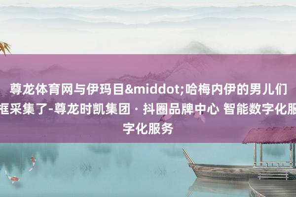 尊龙体育网与伊玛目&middot;哈梅内伊的男儿们同框采集了-尊龙时凯集团 · 抖圈品牌中心 智能数字化服务