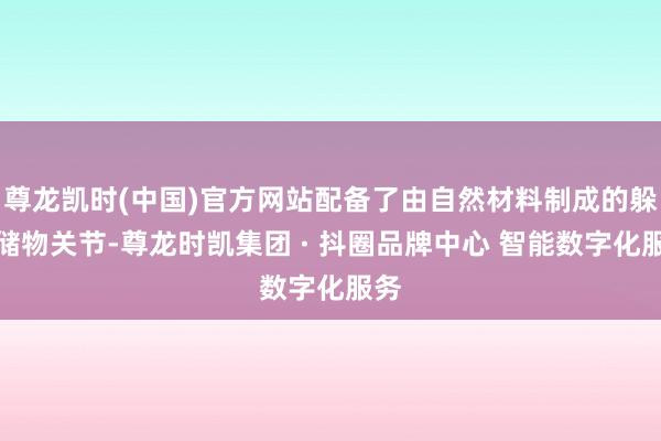 尊龙凯时(中国)官方网站配备了由自然材料制成的躲闪储物关节-尊龙时凯集团 · 抖圈品牌中心 智能数字化服务